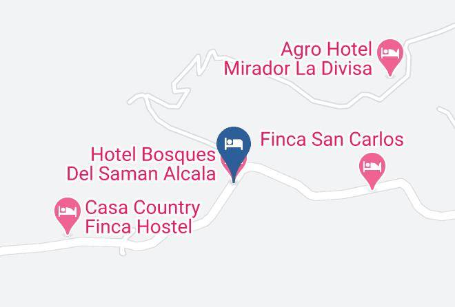 Alcala - Hotel Bosques Del Saman Alcala Maps