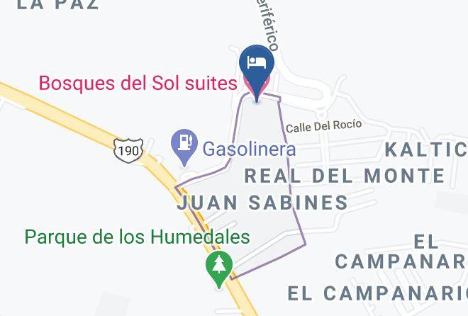 San Cristobal De Las Casas - Bosques Del Sol Suites Maps
