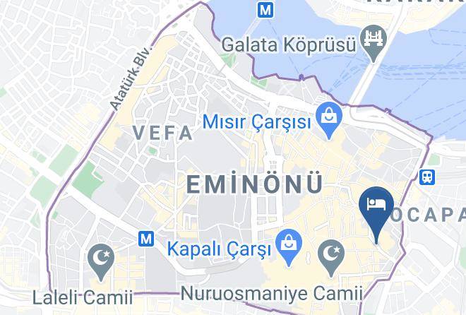 Fatih - Boss Hotel Sultanahmet Maps