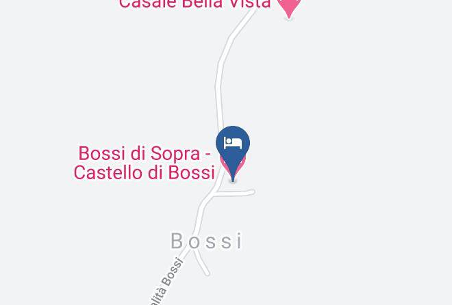 Bossi Di Sopra Castello Di Bossi Map