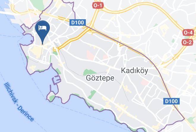Kadikoy - Hotel Bossuite Kadikoy Maps