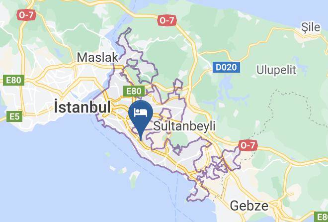 Maltepe - Hotel Bossuite Maltepe Maps