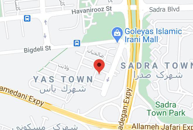 Tehran - Bostan Hotel Maps