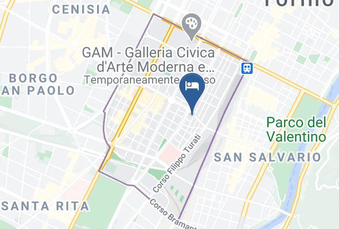 Turin - Boston Art Hotel Maps