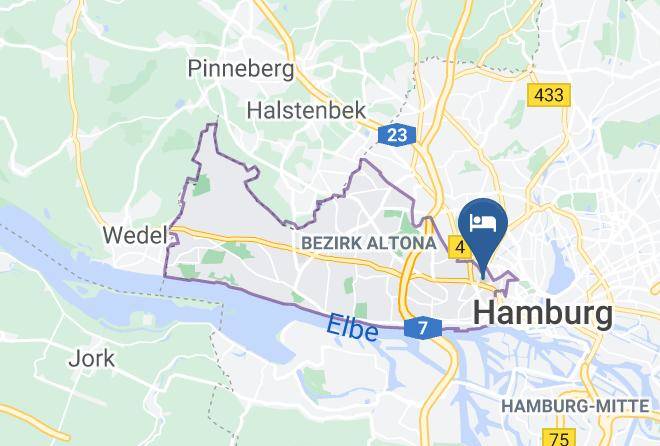 Stadt Hamburg - Hotel Boston Hamburg Maps