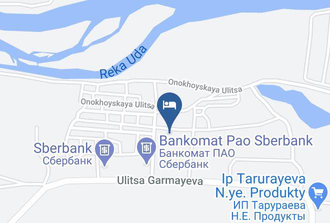 Ulan Ude - Boston Hotel Maps