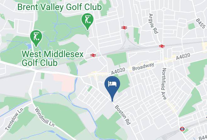 London - Boston Manor Hotel Maps