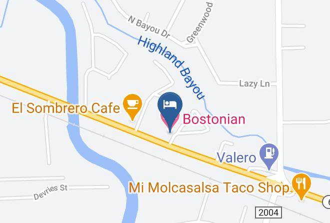 Galveston - Bostonian Motel Maps