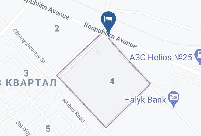 Karaganda Region - Bota Hotel Maps