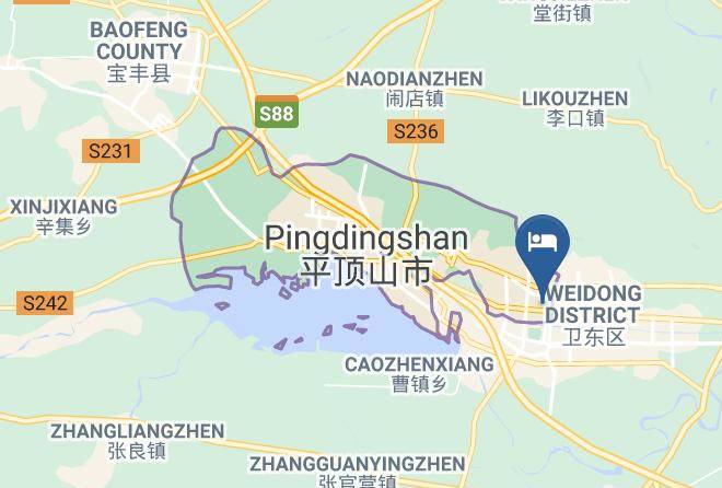 Pingdingshan - Botai Hotel Maps