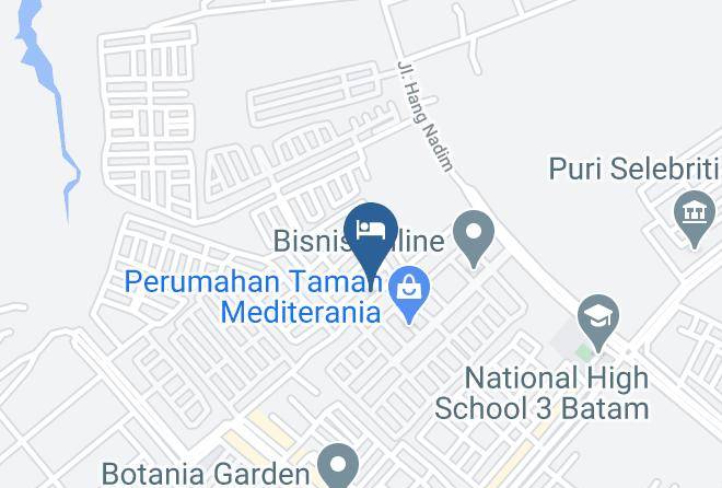 Batam - Botania Homestay Hotel & Cafe Maps