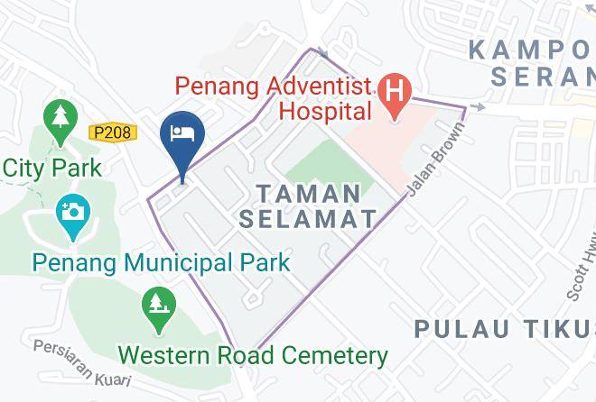 Georgetown - Botanic Hill Lodge Maps