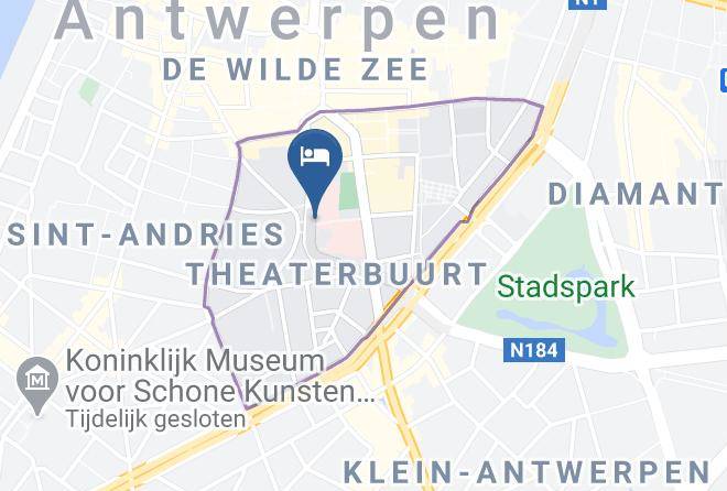 Antwerp - Botanic Hotel Antwerp Maps