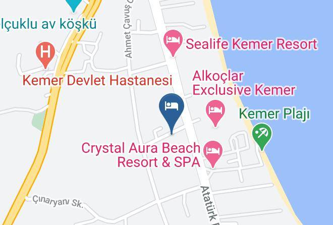 Kemer - Botanic Magic Dream Hotel Maps