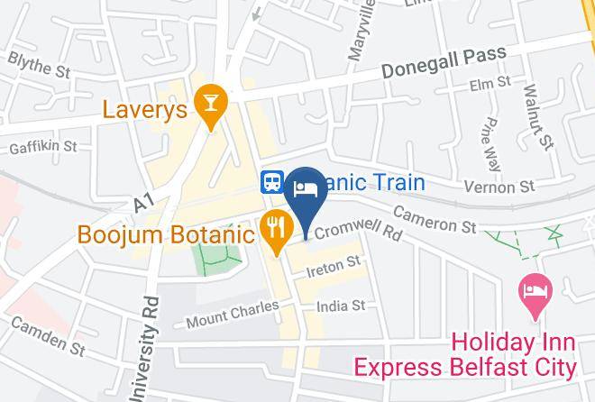 Belfast City - Botanic Rest Maps