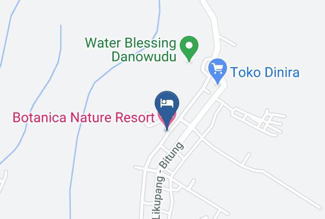 Kota Bitung - Botanica Nature Resort Maps
