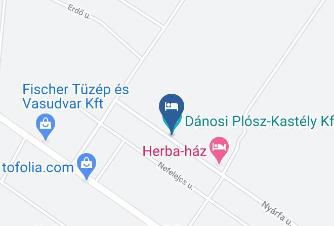 Danszentmiklos - Botanica Vendeghaz Maps