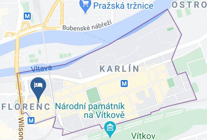 Prague - Botanique Hotel Prague Maps