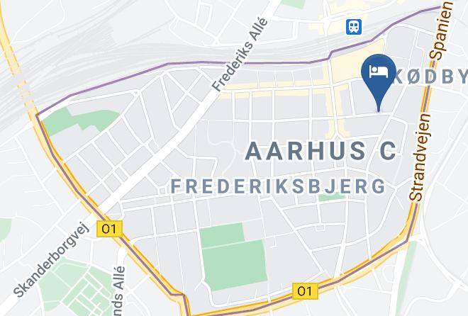 Botel Klodshans V C Egerup Map