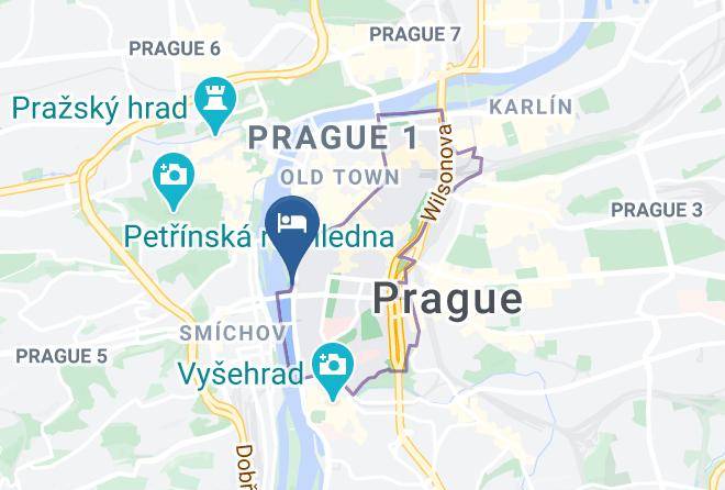 Prague - Botel Matylda Maps