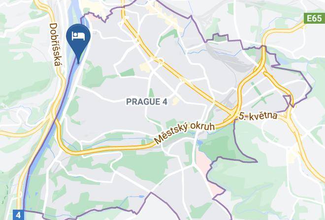 Prague - Botel Racek Maps