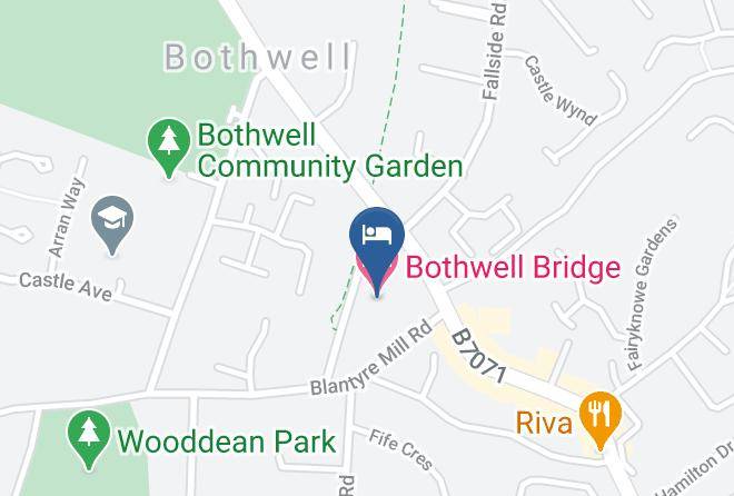 South Lanarkshire - Bothwell Bridge Hotel Maps