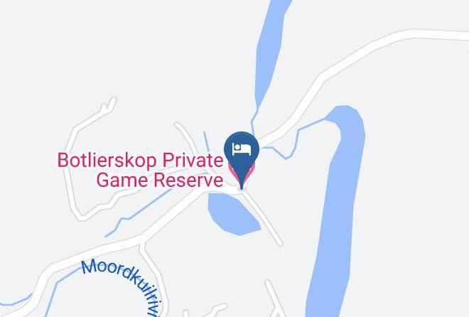 Eden - Botlierskop Private Game Reserve Maps