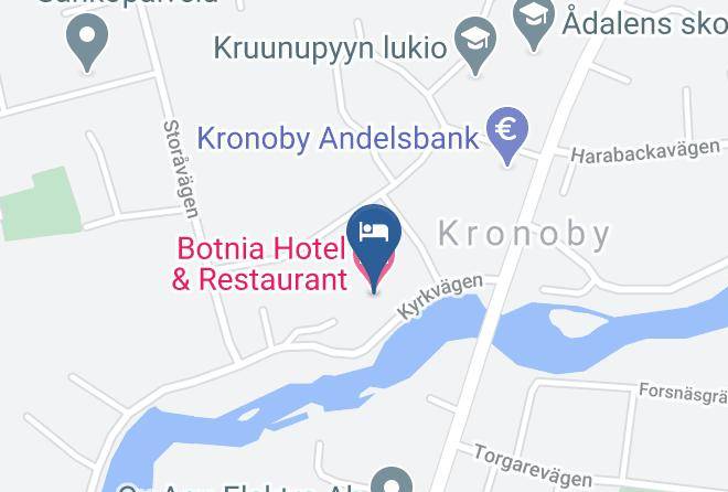Kronoby - Botnia Hotel & Restaurant Maps