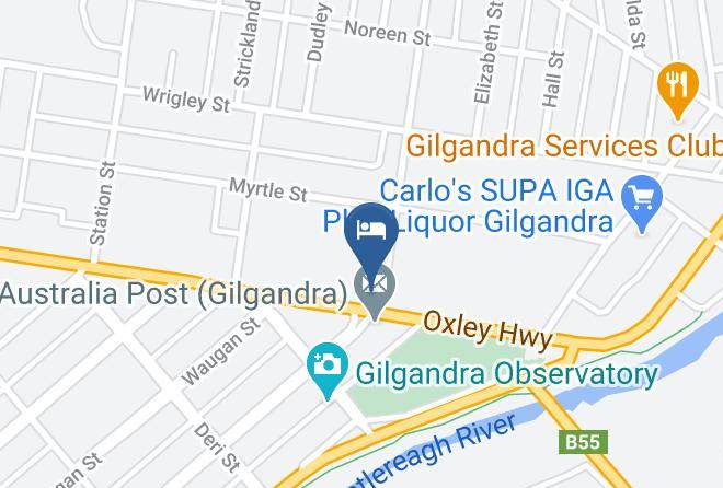 Gilgandra - Bottlemart Express Tattersalls Hotel Maps