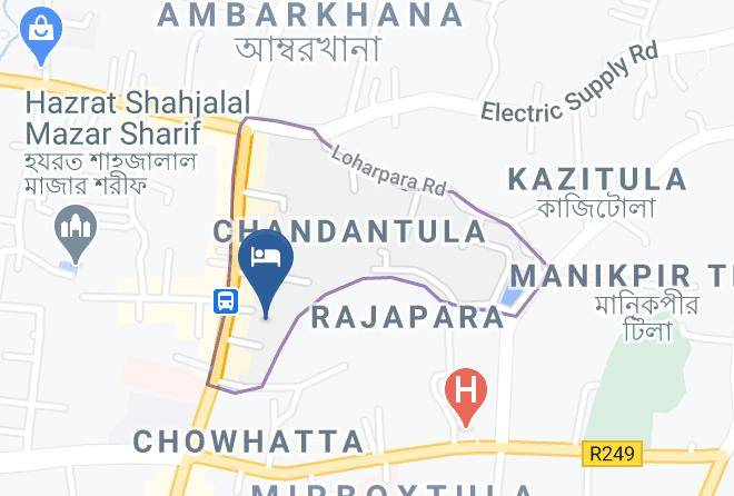 Bottom Hill Palace Hotel Map