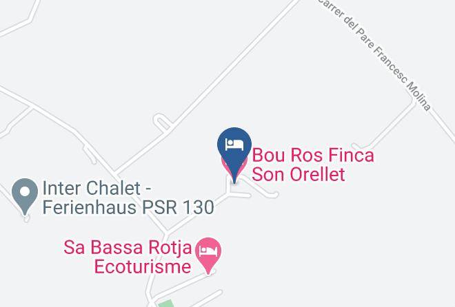 Baleares - Bou Ros Finca Son Orellet Maps