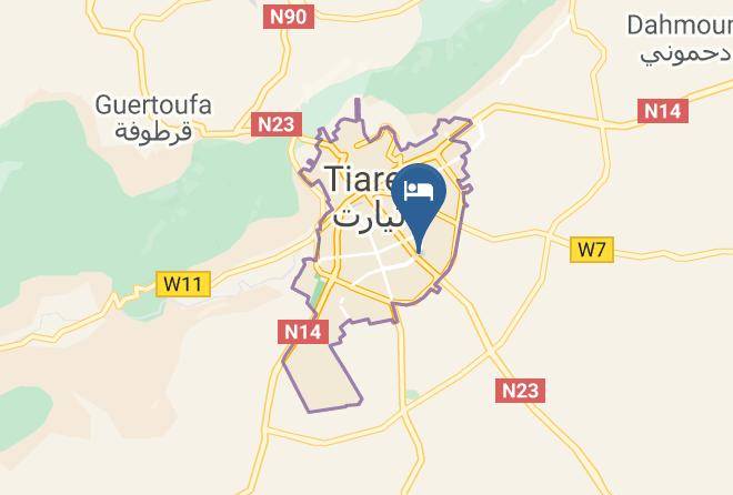Tiaret - Bouazza Hotel Maps