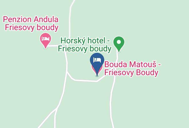 Trutnov - Bouda Matous Friesovy Boudy Maps