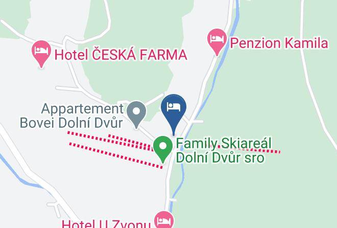 Trutnov - Bouda Morava Maps