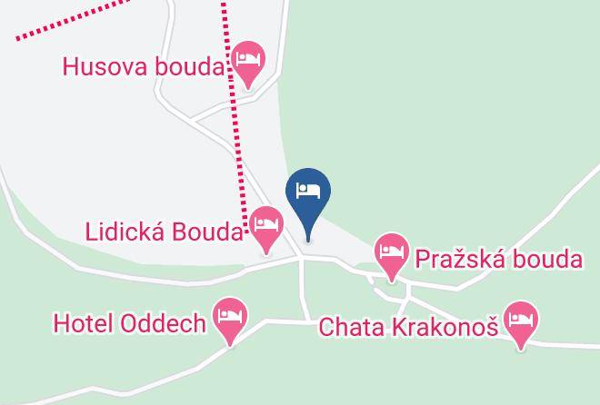 Trutnov - Bouda Na Lucinach Maps