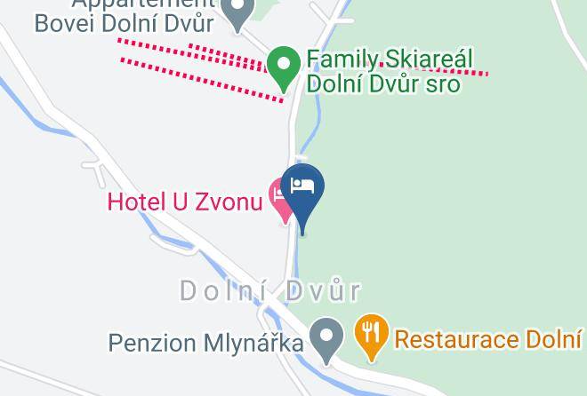 Trutnov - Bouda Na Potoce Maps