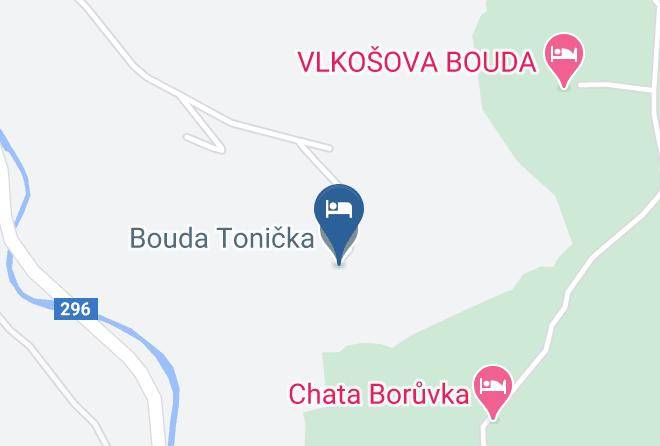Bouda Tonicka Map