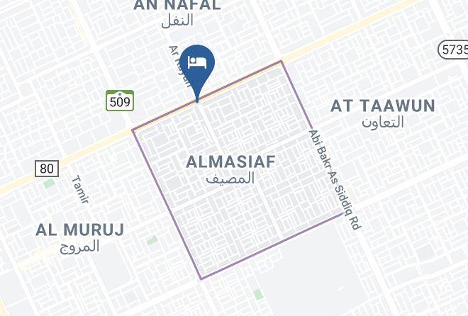 Riyadh - Boudl Al Massif Hotel Maps