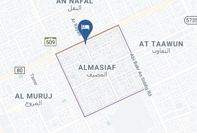 Riyadh - Boudl Al Worod Hotel Maps