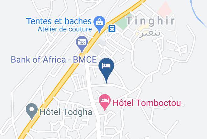 Tinghir - Bougafer Maps