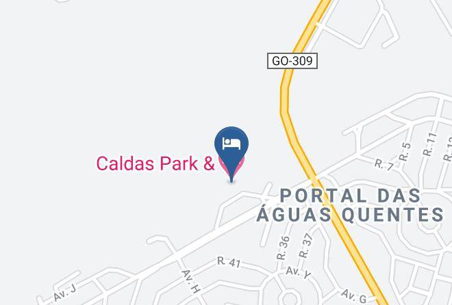 Caldas Novas - Caldas Park & Hotel Maps
