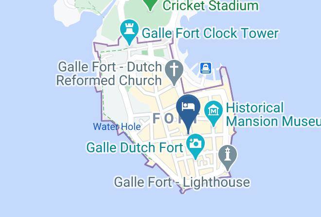 Galle - Bouganvila Guest Maps