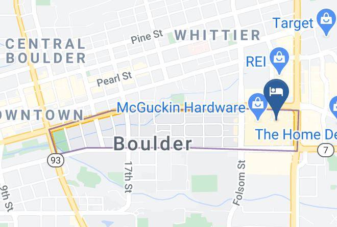 Boulder - Boulder Marriott Hotel & Spa Maps