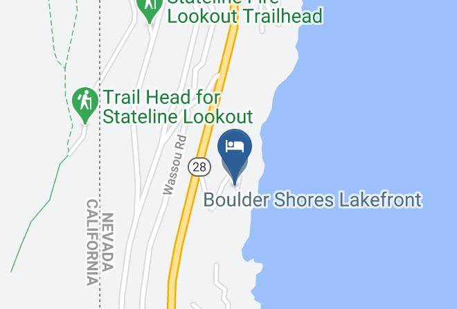 Washoe - Boulder Shores Lakefront Maps