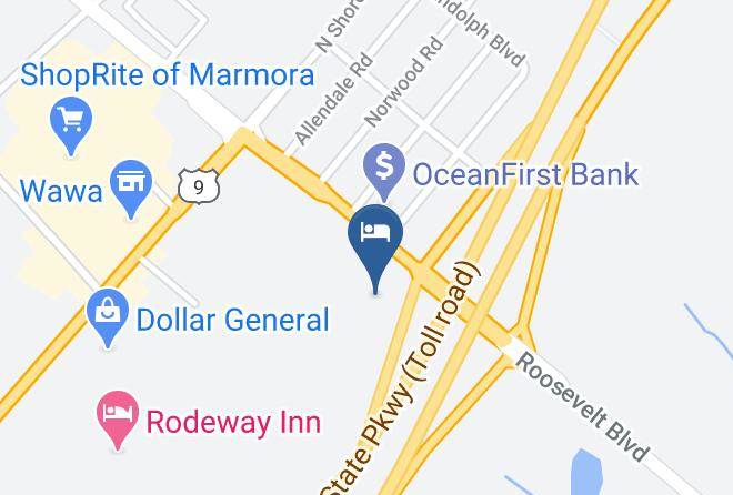 Cape May - Boulevard Motel Maps