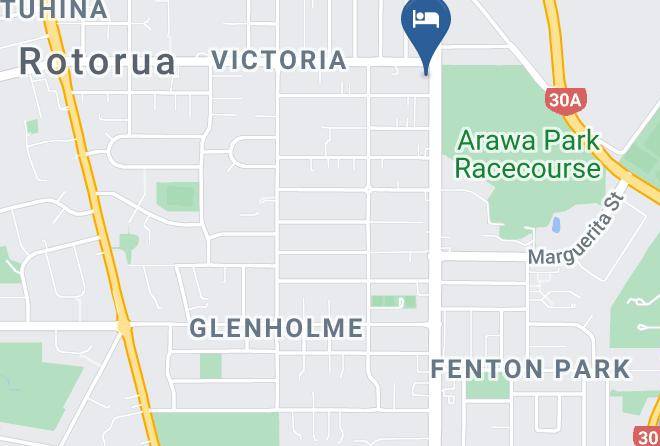 Rotorua - Boulevard Motel & Restaurant Maps