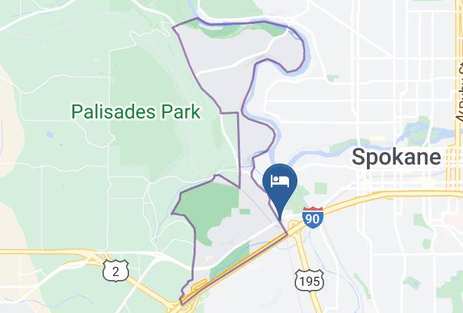 Spokane - Boulevard Motel Maps