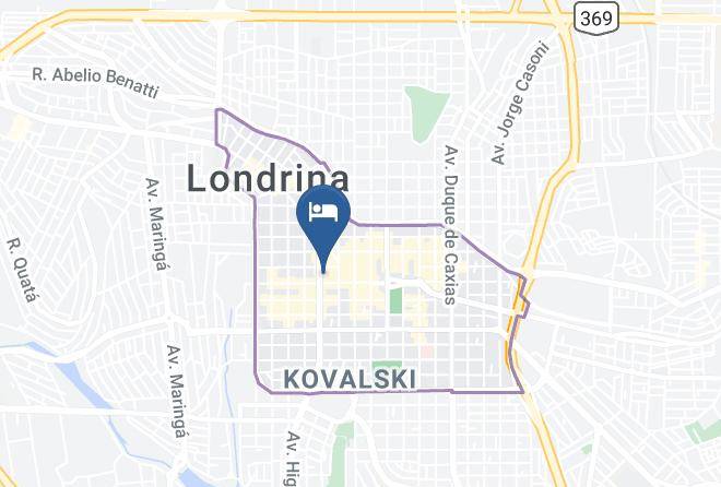 Londrina - Boulevard Residence Hotel Maps