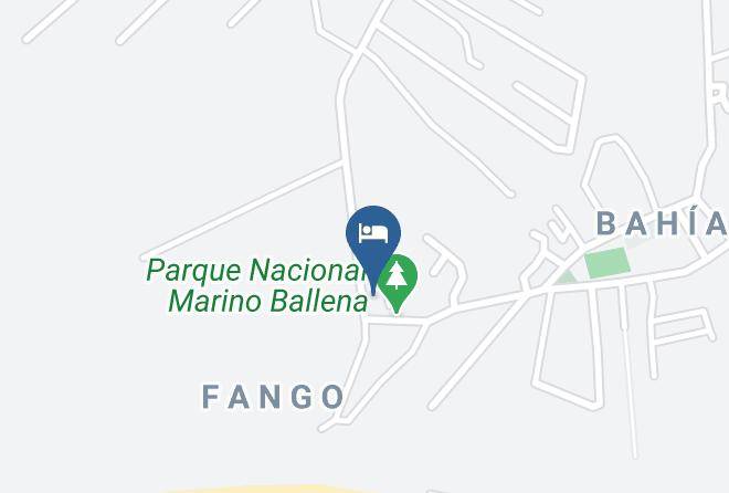 Osa - Boungalows Ballena Maps