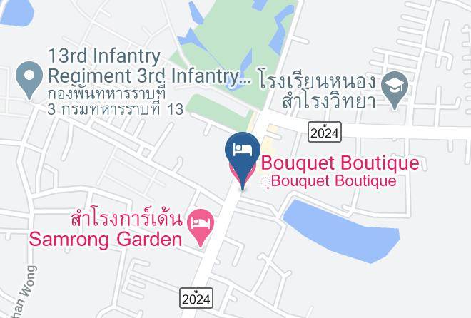 Mueang Udon Thani District - Bouquet Boutique Hotel Maps